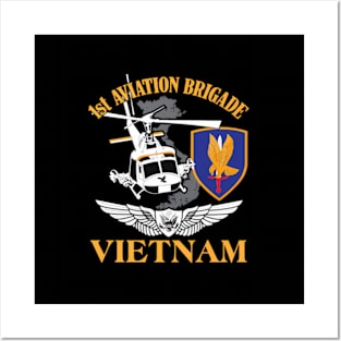 1st Aviation Brigade Vietnam Posters and Art